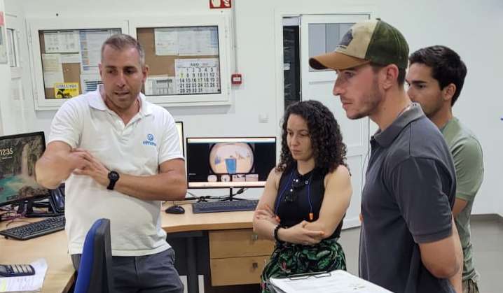 Equipa da Universidade de Évora em mobilidade no ITC